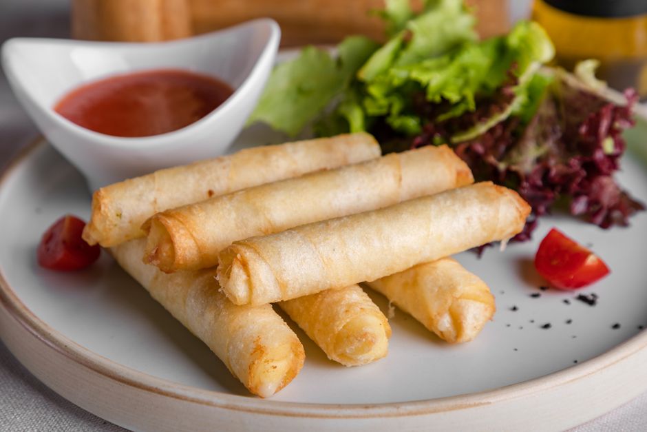 Best Spring Roll in Niwai at KAAFII Cafe