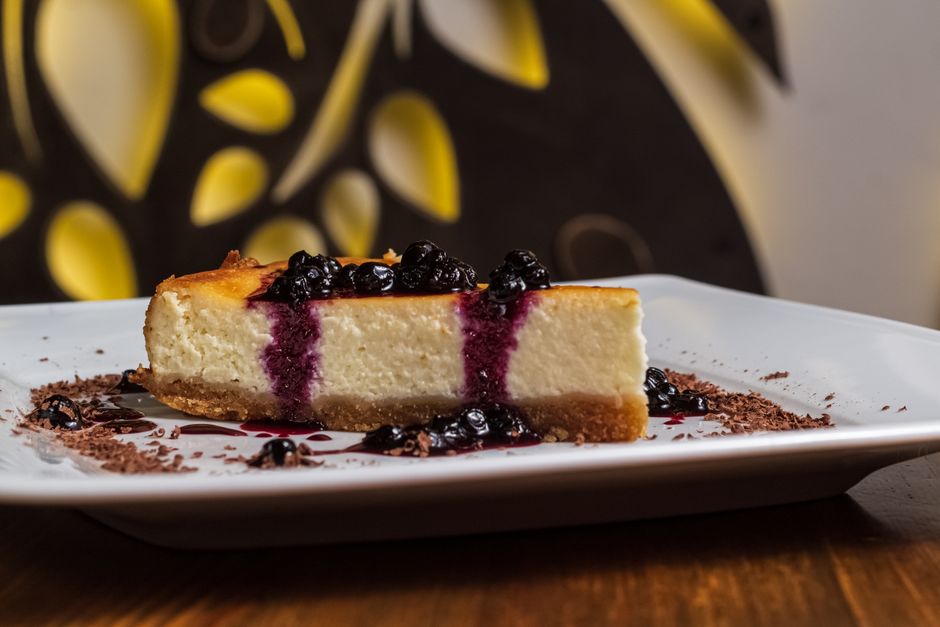 Blueberry Cheese Cake Jar at KAAFII Cafe Niwai